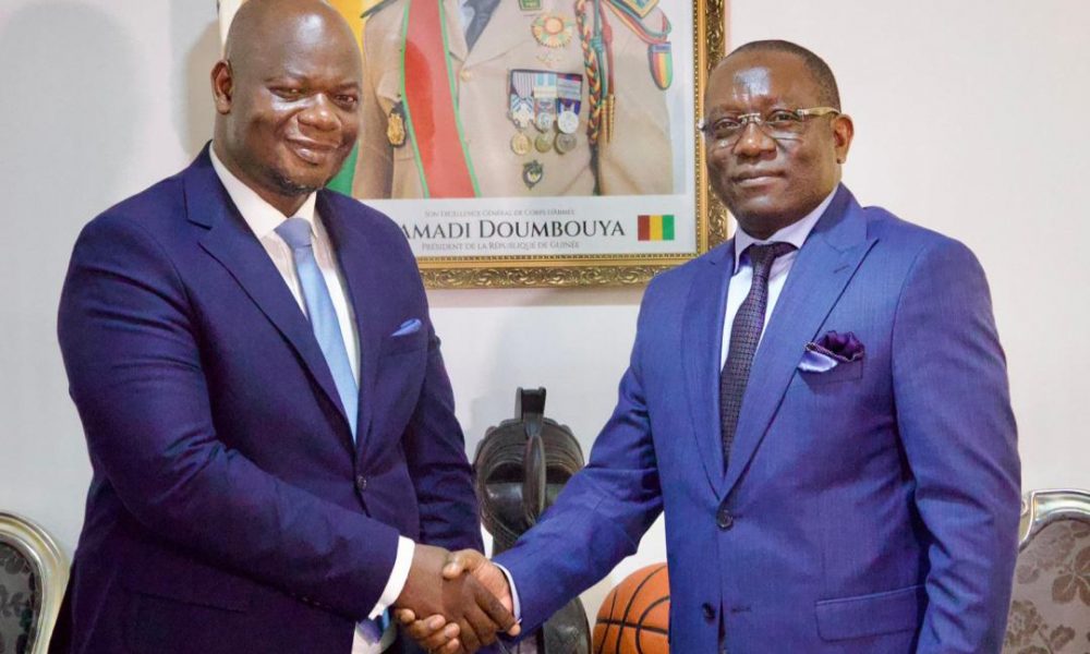 First face to face between the President of Féguifoot and the new Minister of Sports – Guineefoot